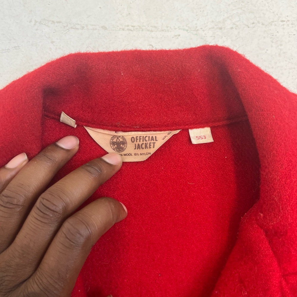 Boy Scout Wool Jacket